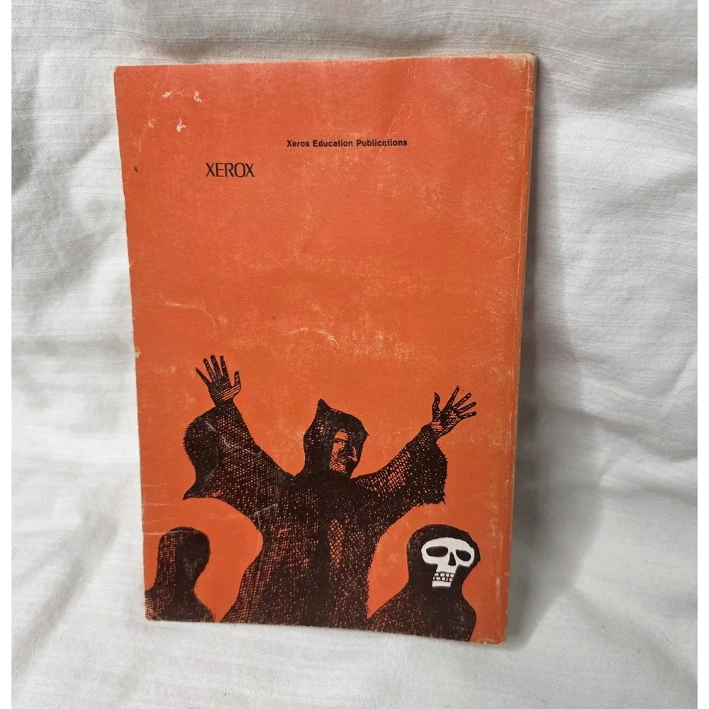 Vintage Spooks And Spirits And Shadowy Shapes Orange PB Ghost‎ Stories Youcaxton
